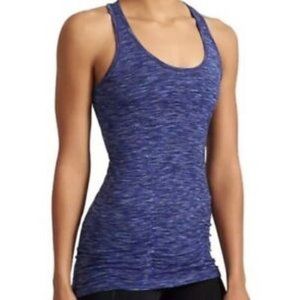 Athleta Fastest Tank, Blue heather, Medium